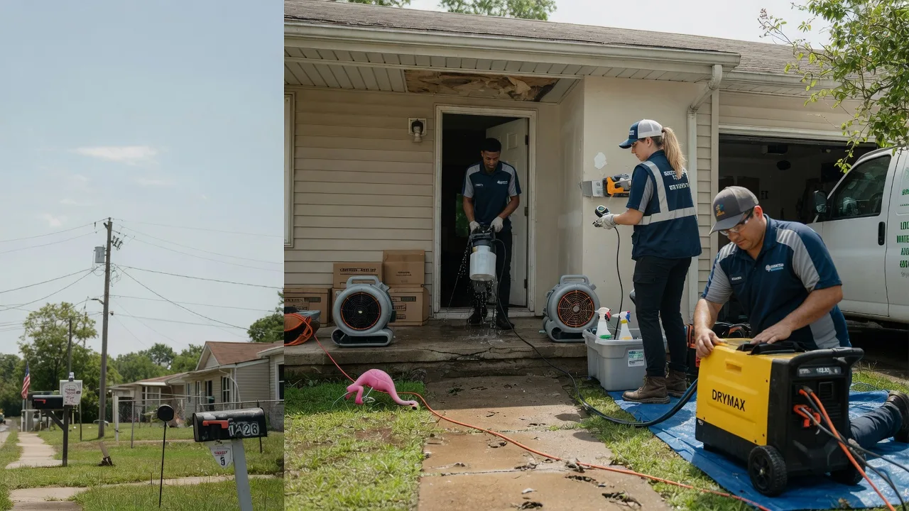 Storm Damage Water Removal in Streetman, TX near me